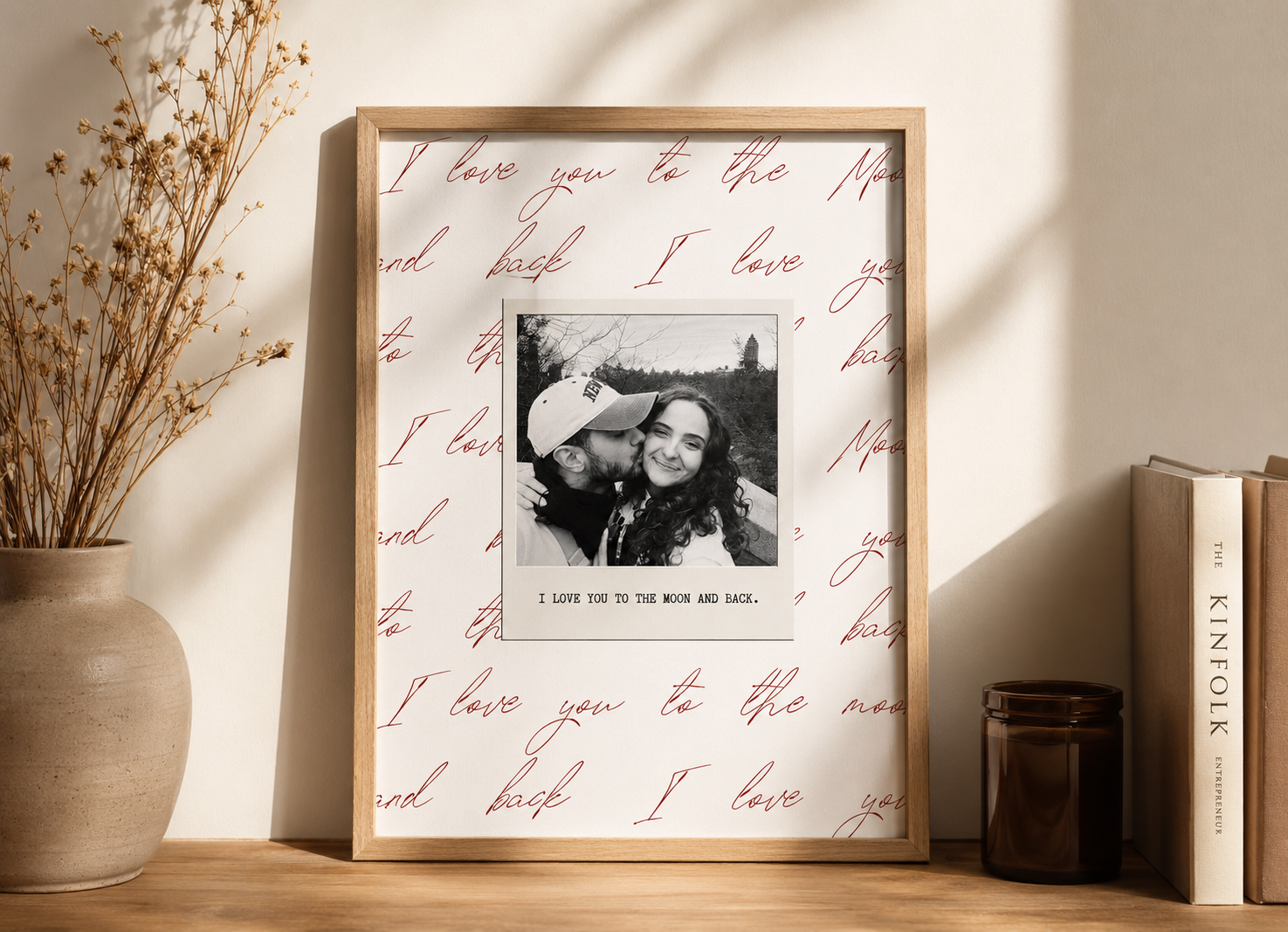 Quadro I Love You to the Moon and Back